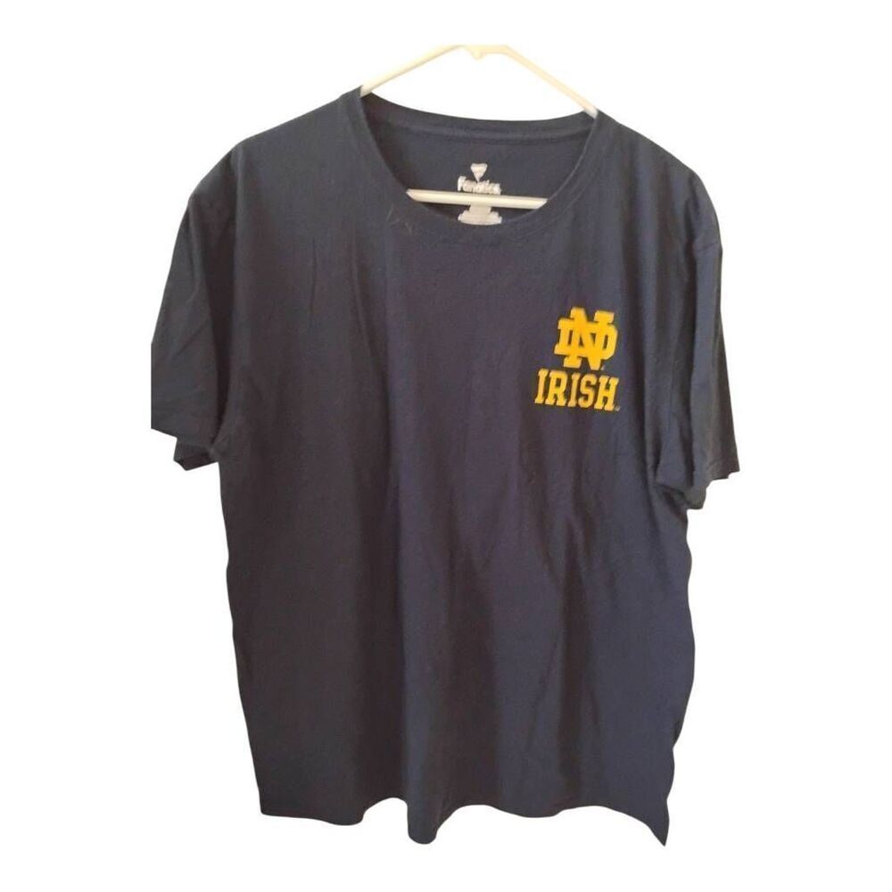 Men's 3 Piece Fanatics Notre Dame University Graphic Tee Shirt Bundle Size XL